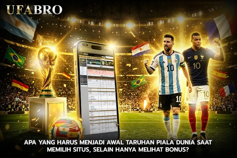 Apa yang Harus Menjadi Awal Taruhan Piala Dunia Saat Memilih Situs, Selain Hanya Melihat Bonus?